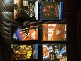 Horror Dvds/Blu-rays 