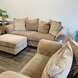 Dania Sofa, Chair & Ottoman 