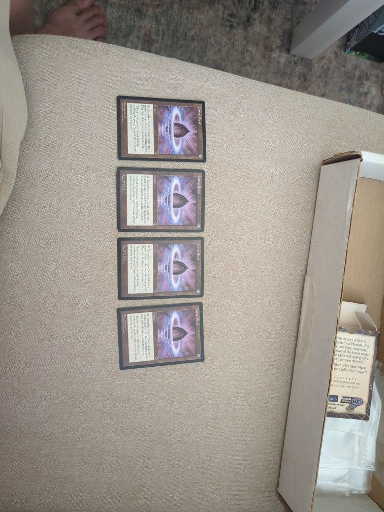 Magic The Gathering, Lotus Petal X4