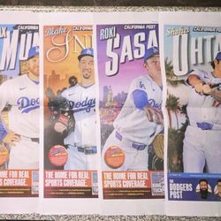 ⚾️ 2026 Los Angeles Dodgers Poster Series California Post Los Angeles Times