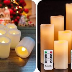 Candles, battery operated