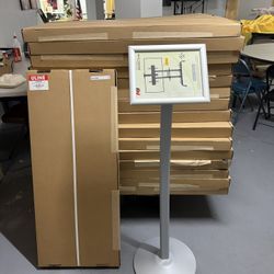 ULINE 8.5x11 Pedstal Sign Holder , 30 Pcs