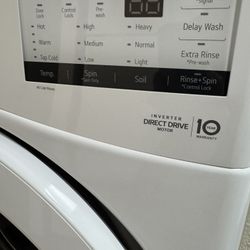 LG Washer And Dryer, Direct Drive Motor 