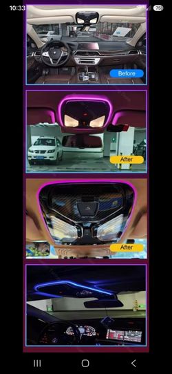 Bmw g05 x5 ambient reading light