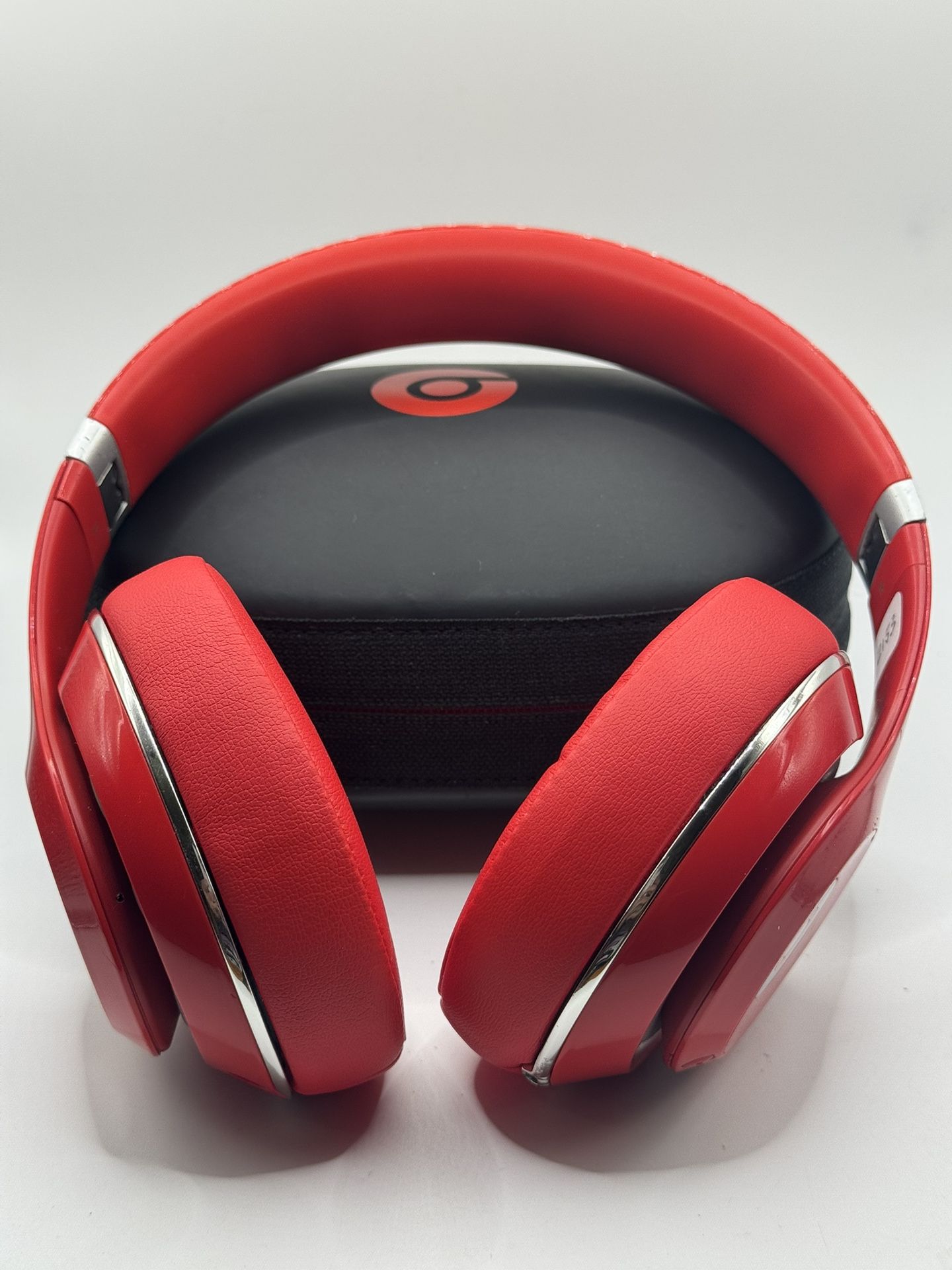 (Authentic) Red Beats Studio Bluetooth Wireless Headphones with Noise Canceling #2153