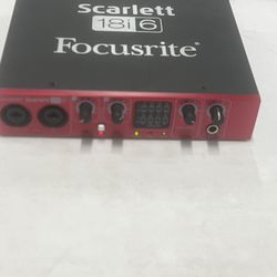 Focusrite Scarlett 18i6 Gen 1 USB Audio Interface W/USB & Power Supply Free Ship