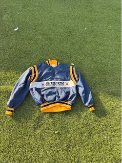 Vintage 90s DeLong San Diego Chargers Quarter Zip Pullover Jacket Adult Large NFL Made in USA