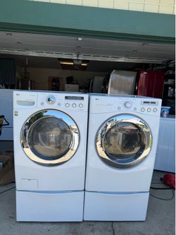 Set Washer & Electric Dryer LG