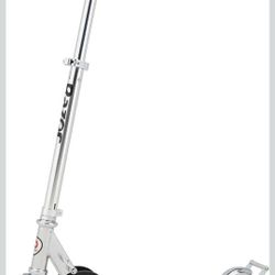 Razor AW Kick Scooter for Kids - Wheelie Bar, Lightweight, Foldable, Aluminum Frame, and Adjustable Handlebars