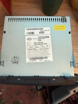 Kia forte radio 2011