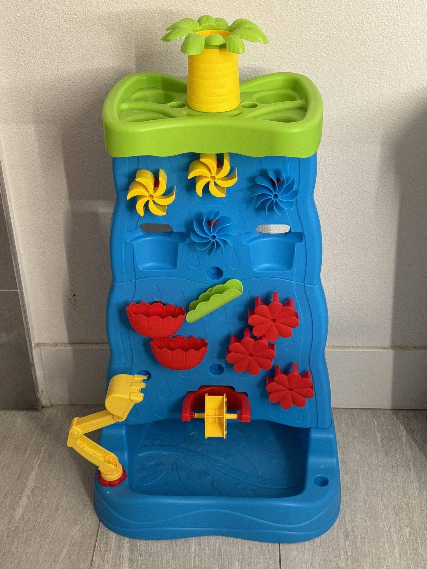 water table- Kids Waterfall Water Table Wall for Toddlers