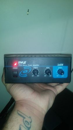 Pyle Stereo Power Amplifier 2x40