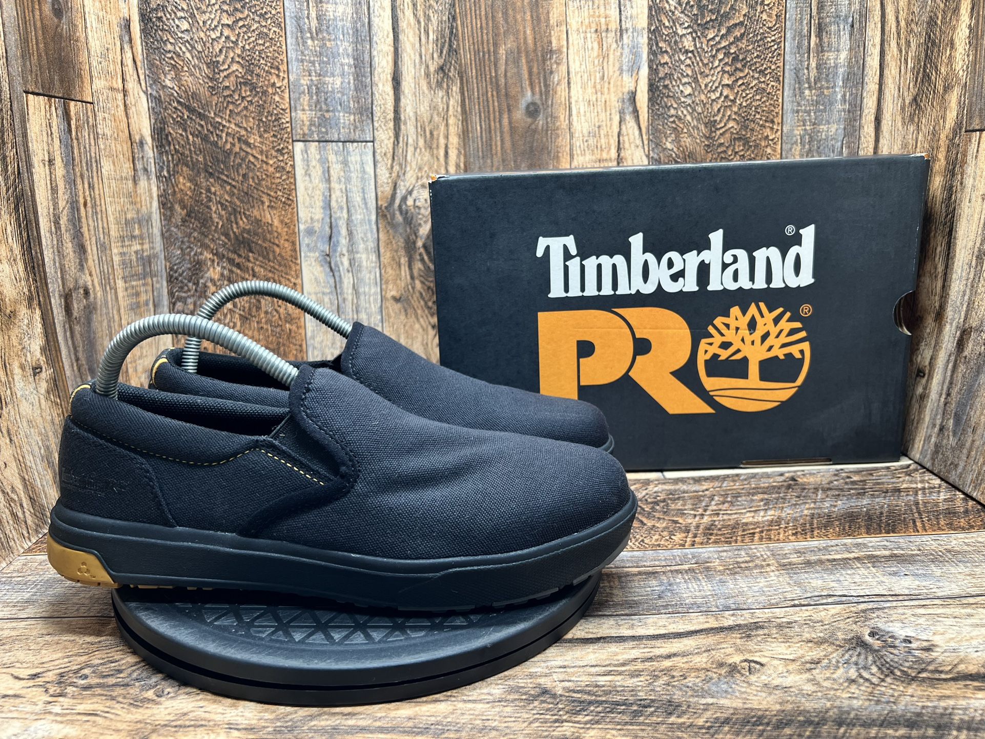 Timberland PRO Berkley Slip-On Composite Safety Toe Men’s US Size 6.5 Black