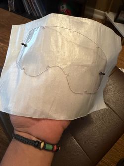 Motocross goggles lens