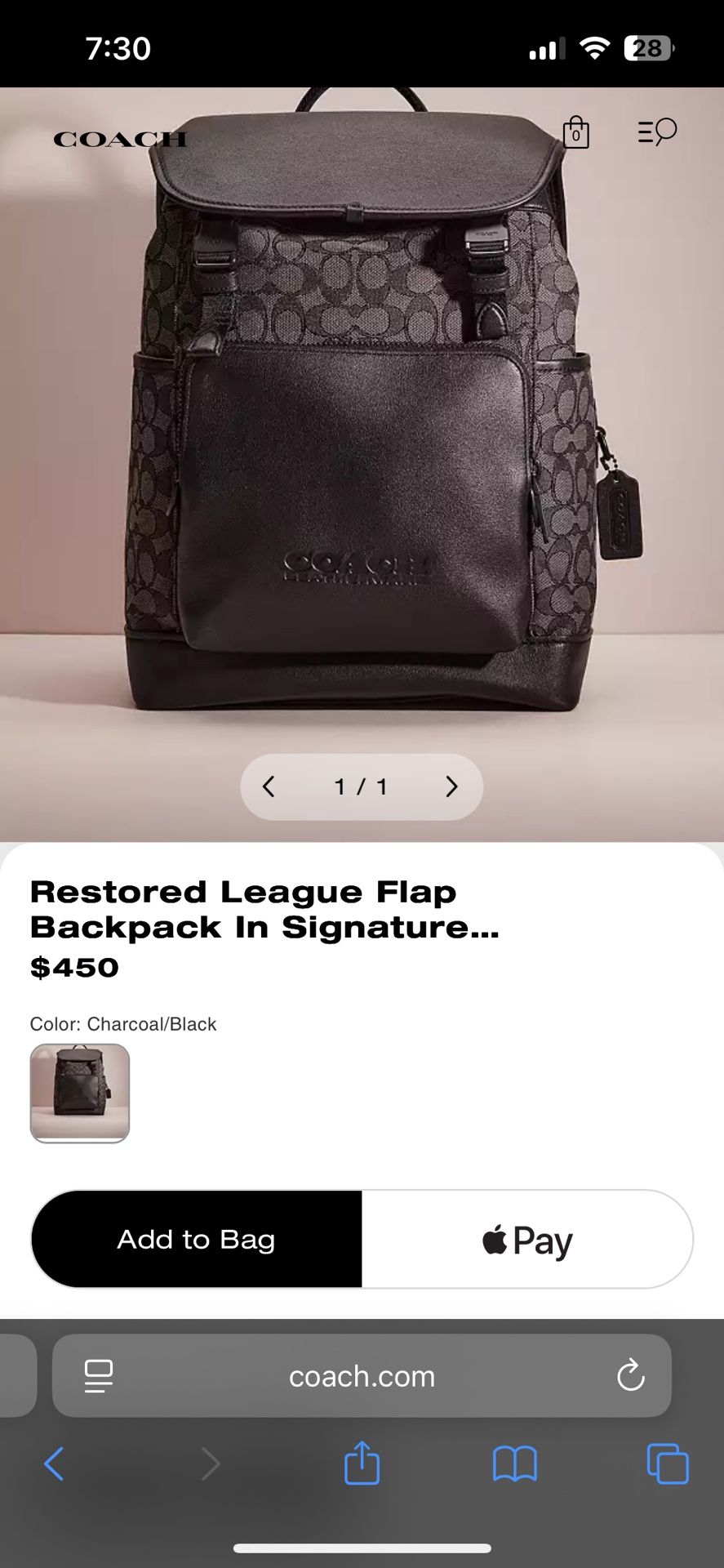 COACH BAG ! 400