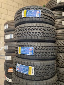 275/55/20 Lion sport AT 4 New Tires Installed and balanced included