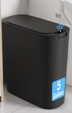 5 gallon motion sensor garbage can new