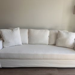 Modern Off - White Sofa