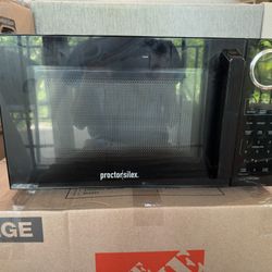 Proctor Silex Black Microwave – $80 OBO (Originally $120)
