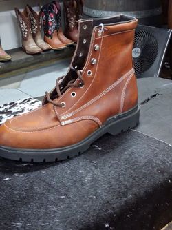 Botas de piel