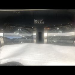 Dual car speakers