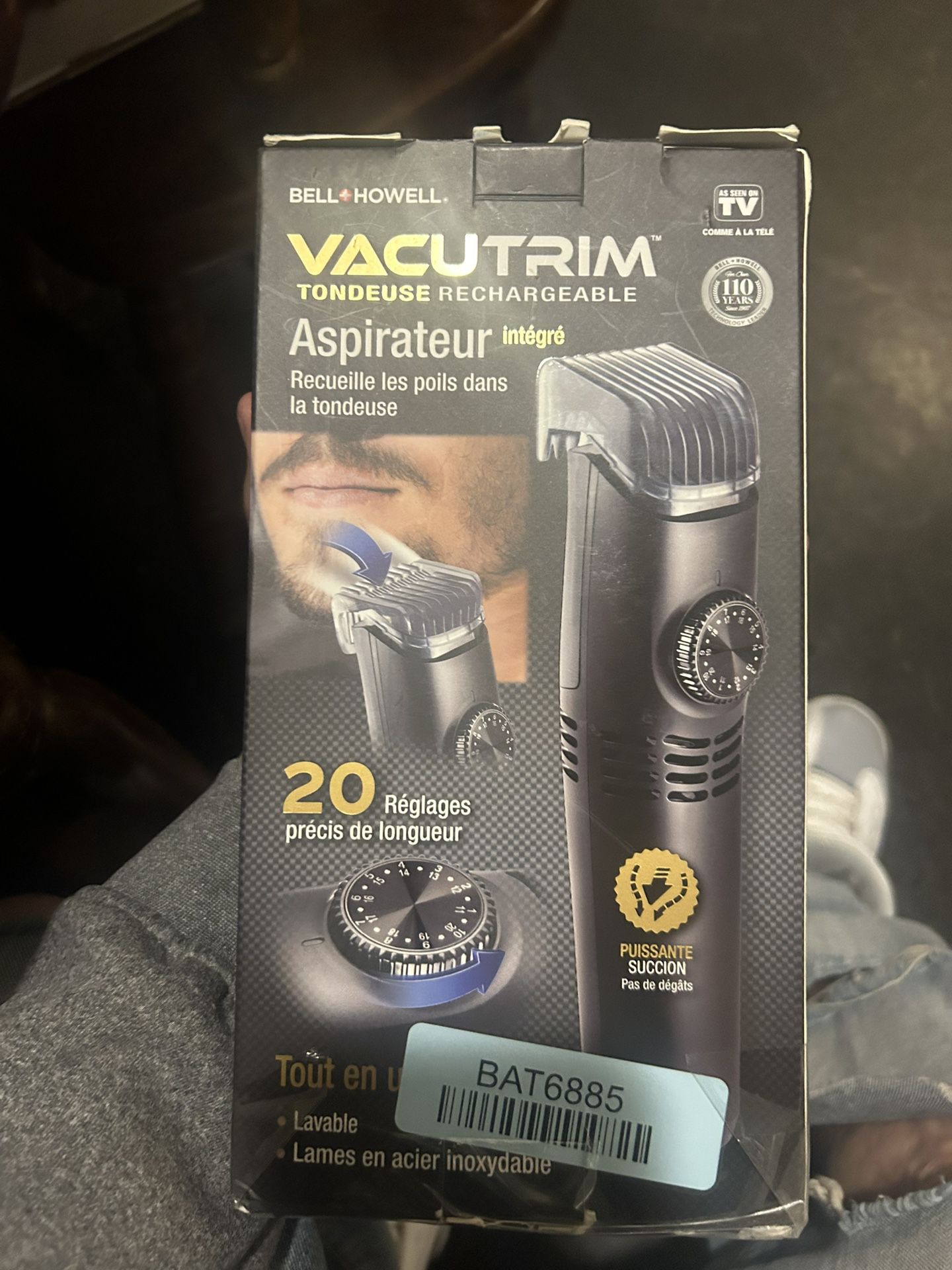 Brand New Vacutrim Rechargeable Trimmer 