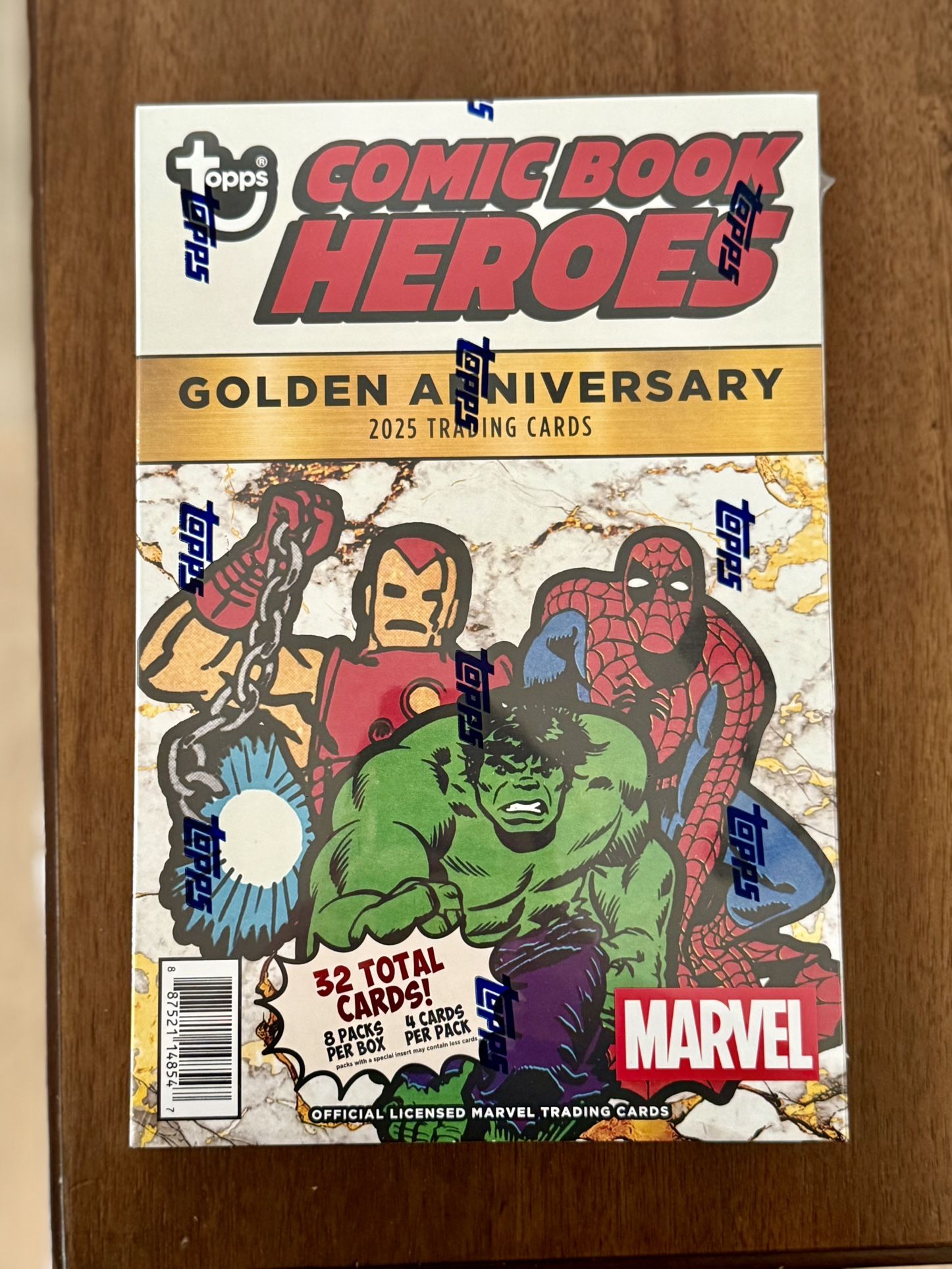 2025 Topps Marvel Comic Book Heroes 1975 Golden Anniversary Hobby Box