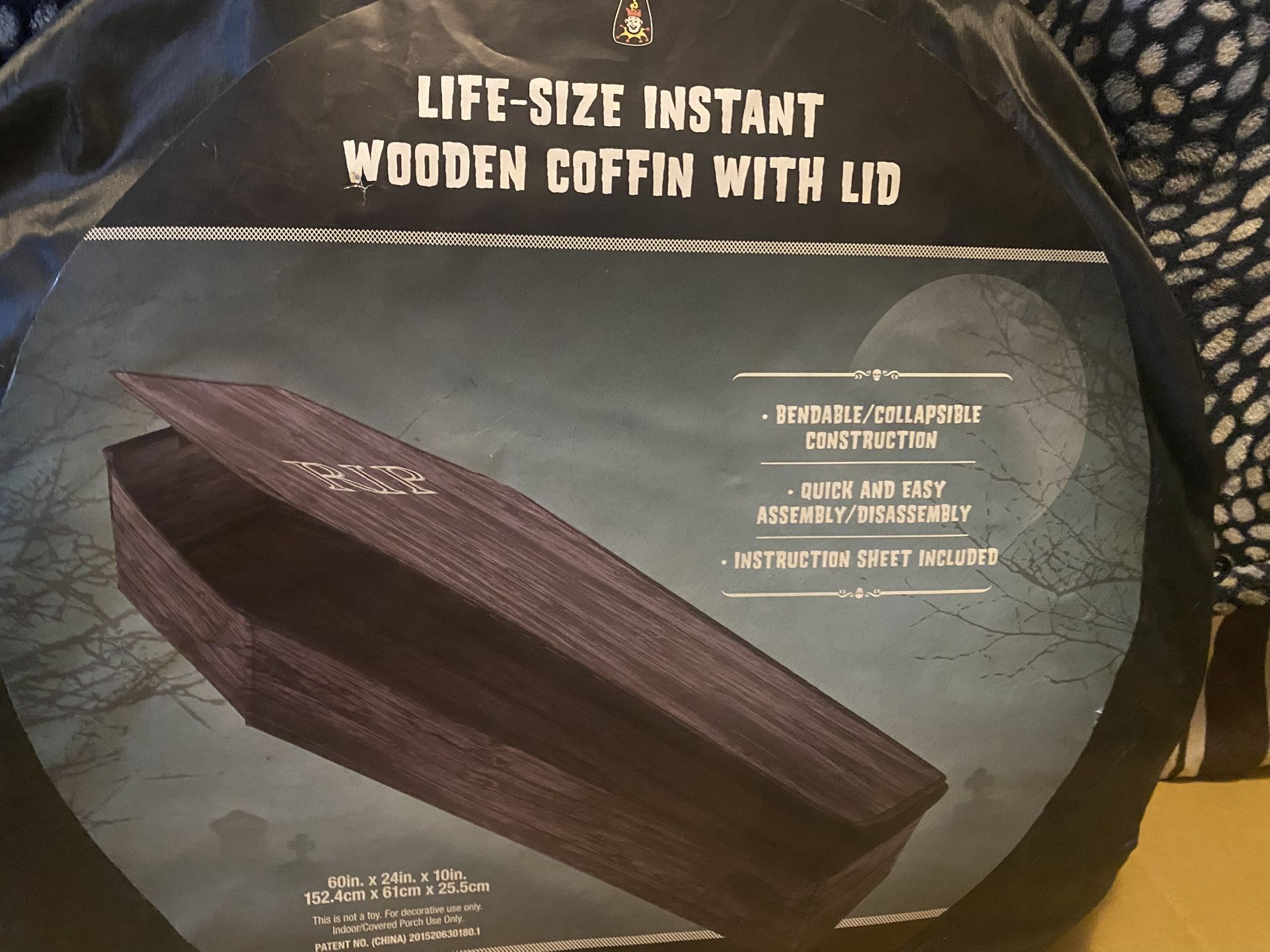 Halloween Pop Up Coffin 