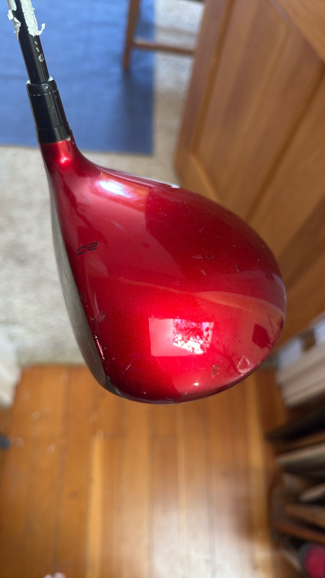 Left Handed Nike Covert Red Driver Golf Clubs