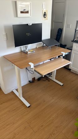 New sit/stand desk multiple settings