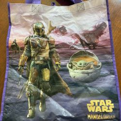 Star Wars Mandalorian Tote Bag