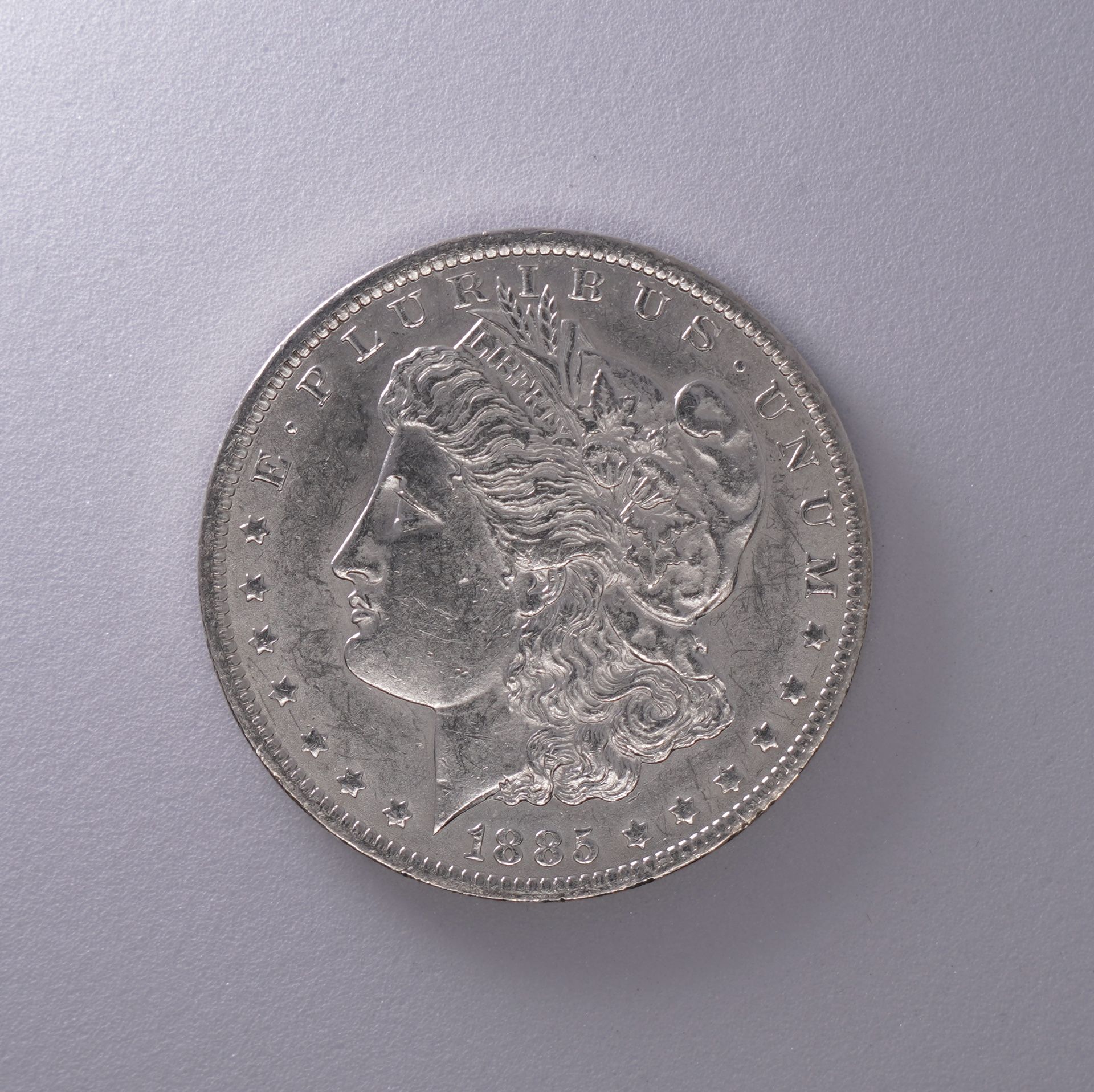 1885 O Morgan Silver Dollar