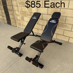  NEW FLYBIRD Adjustable Foldable Workout Weight Bench **$85 Each**