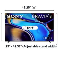 ony - 55" Class BRAVIA 8 OLED 4K UHD Smart Google TV (2024)