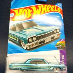 🔥2026 Hot Wheels Super Treasure Hunt STH ‘64 Impala Layin’ Low🔥