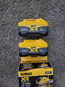 DeWalt 20V MAX XR 8Ah Batteries