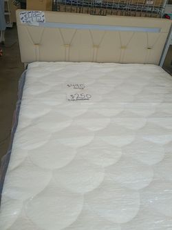 Brand new Queen size bed frame with mattress