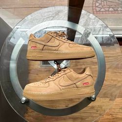 Nike AF-1 Supreme Wheat Flax Low Premium Men’s Size 11 Og Retro