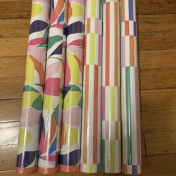 All Occasions Wrapping Paper Rolls -Mini Roll 18” X 119” - Reversible 6 Rolls 