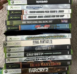 XBOX GAMES LOTS of 13