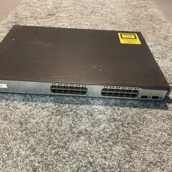 Cisco WS-C3750-24PS Switch