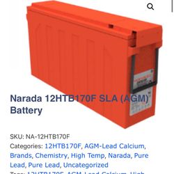 Solar System Batteries 