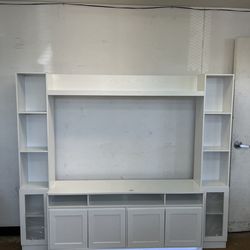 79” W Entertainment  Center for TVs up To 65” Wall BokkShelf