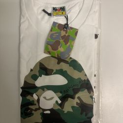 Bape ABC shirt ‘white and Green’