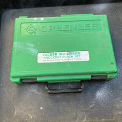 Green Lee Knockout Punch Set