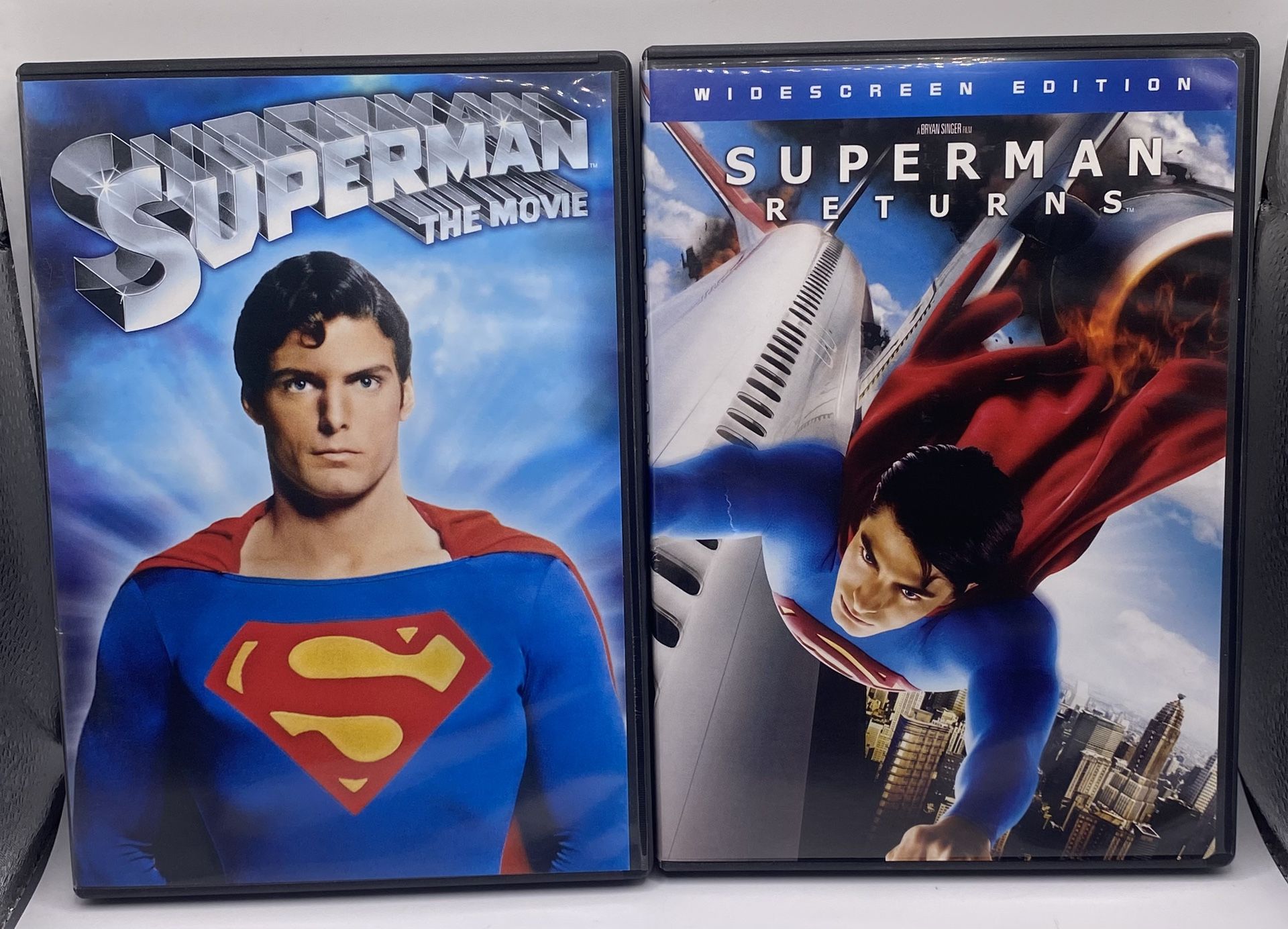 Superman The Movie & Superman Returns 2 Movie Bundle Pack DVD !!!