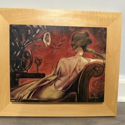 Wall decor of Bordeaux Lounge