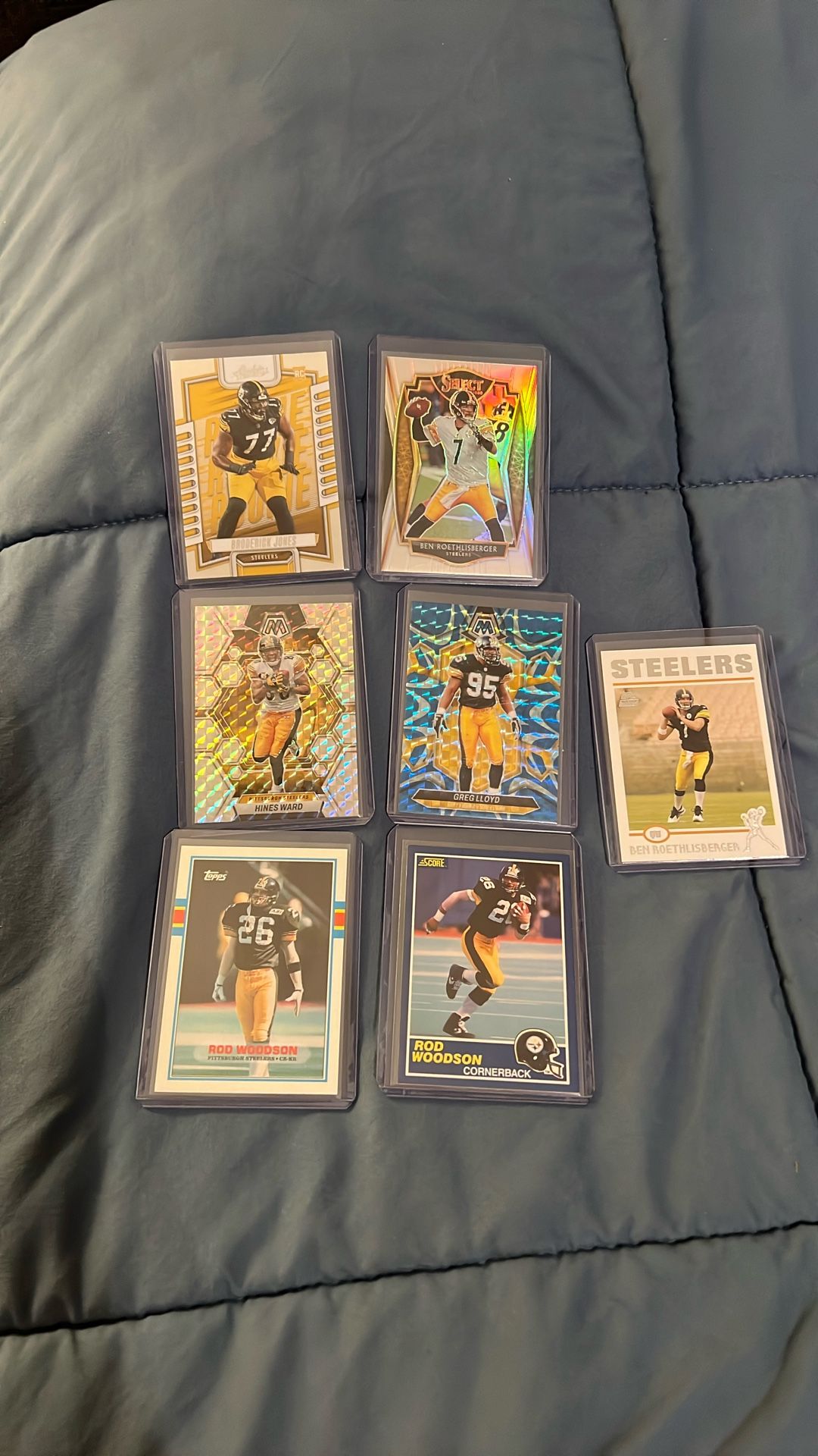 Pittsburgh Steelers Cards Ben Roethlisberger Rookie Rod Rookie