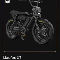 Macfox X7 Dual Battery Electric Bike – Long Range