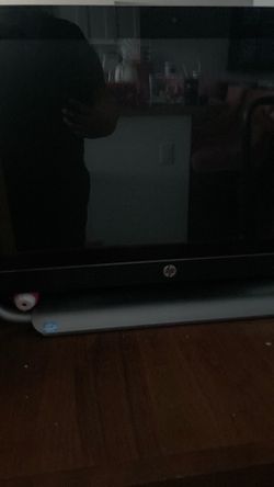 Hp monitor no plugs nothing just the monitor